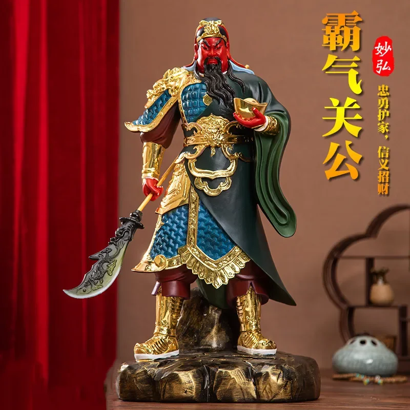 Resin Art Business - Figurine Feng Shui porte-bonheur avec dieu