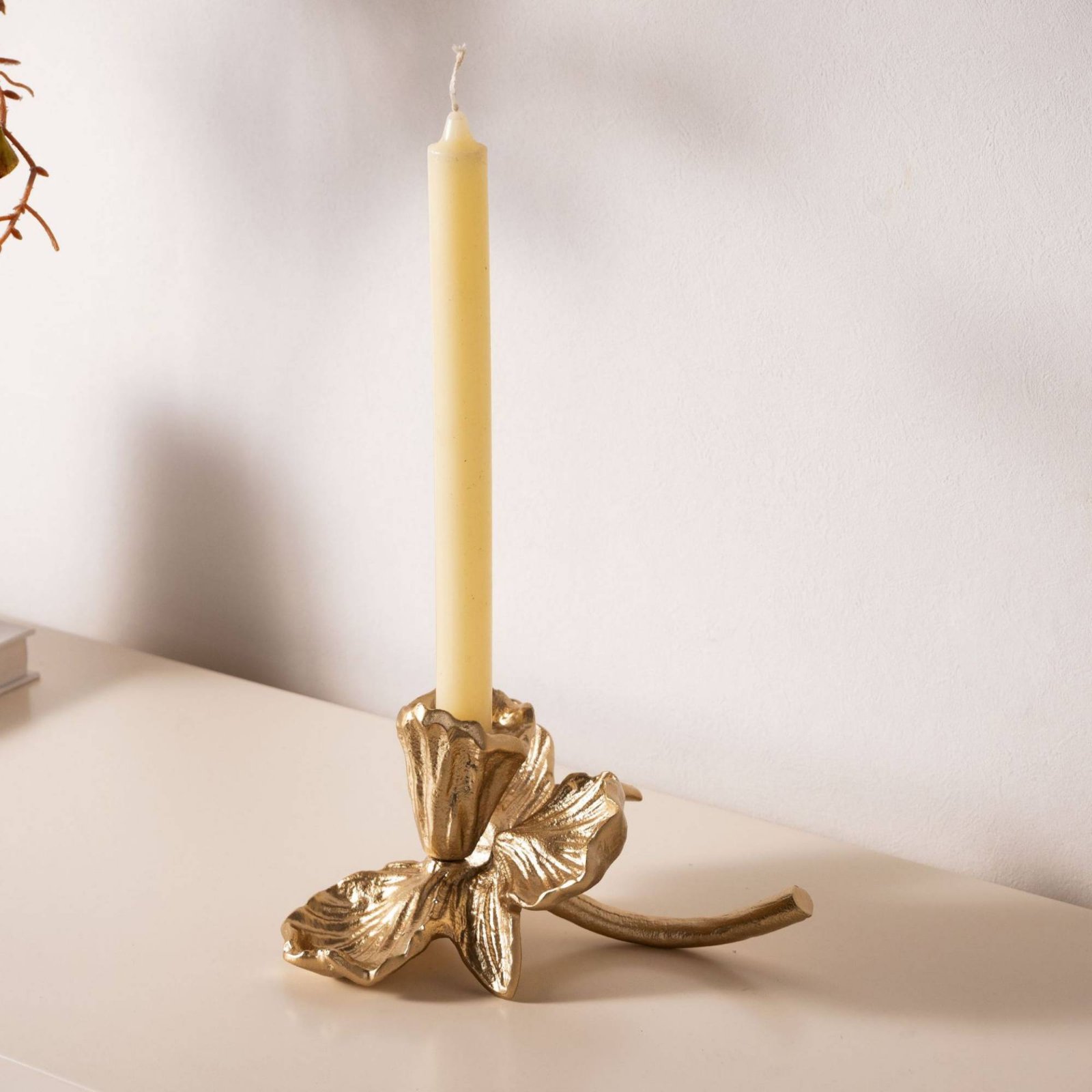 Resin Artist - Porte-bougie Iris, design français moderne et