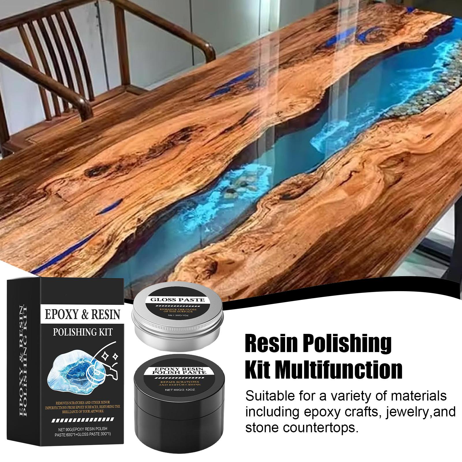 Resin Art For Beginners - Kit de polissage pour résine époxy