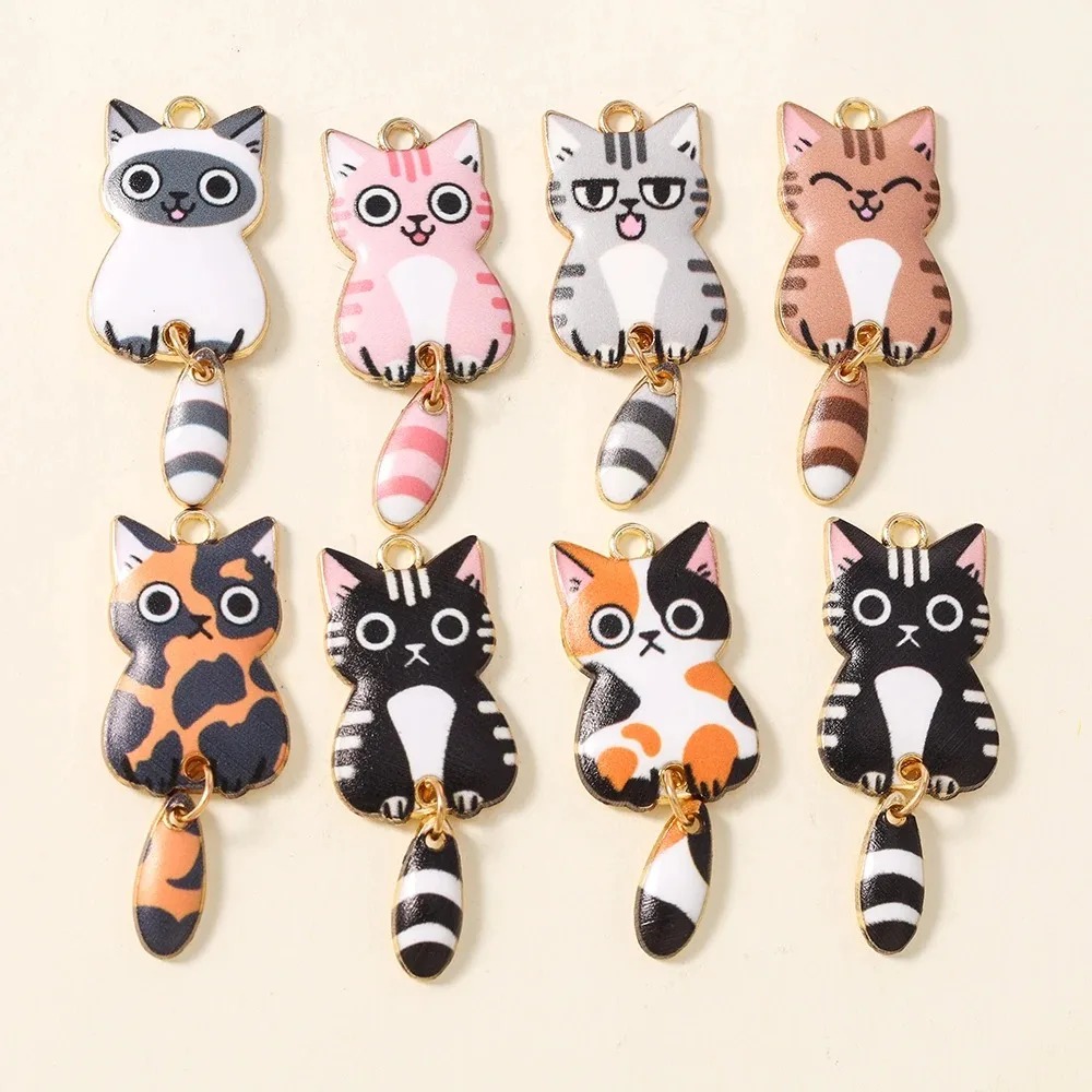 Resin Art Notes - Breloques en résine en forme de