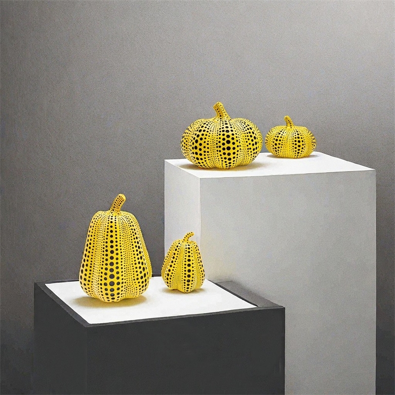 Resin Art For Wedding Gift - Statue d'oiseau en résine jaune en