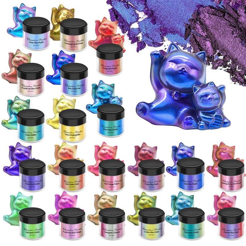 Resin Dye Opaque - Pigment de résine caméléons miroir, poudre