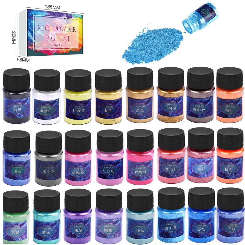 Resin Dye Opaque - Ensemble de pigments en poudre de