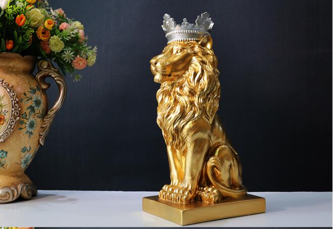 Resin Art Business - 34CM grand-bureau maison porche hall haut