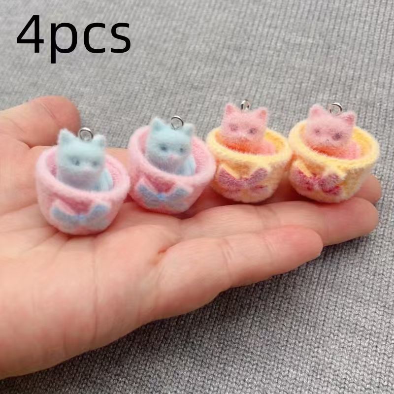 Pendentif chat en résine peluc - Resin Art Notes avis et prix