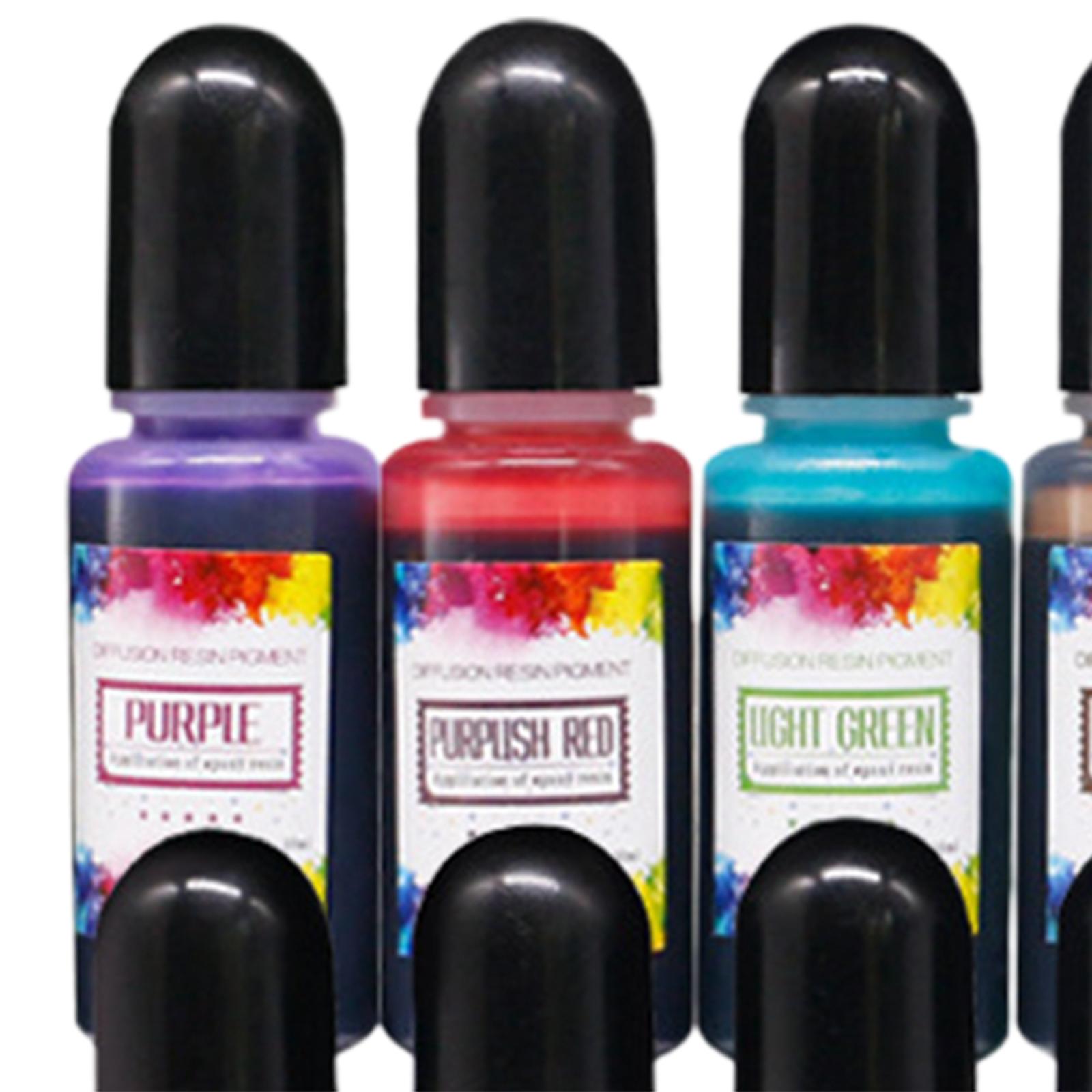 24 pièces d'encres à l'alcool, - Resin Pigment Alcohol Ink avis et prix