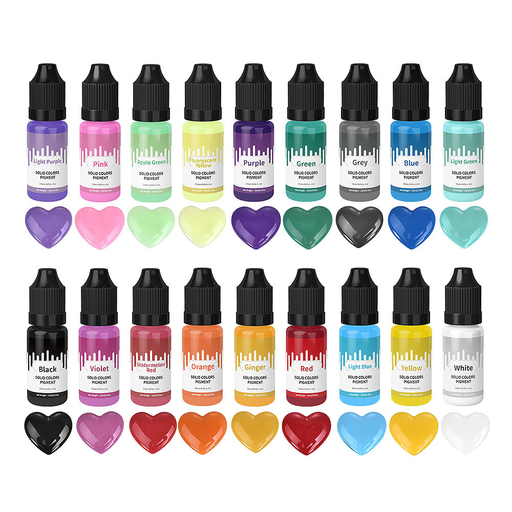 Macaron couleur Pastel solide, - Resin Dye Opaque avis et prix