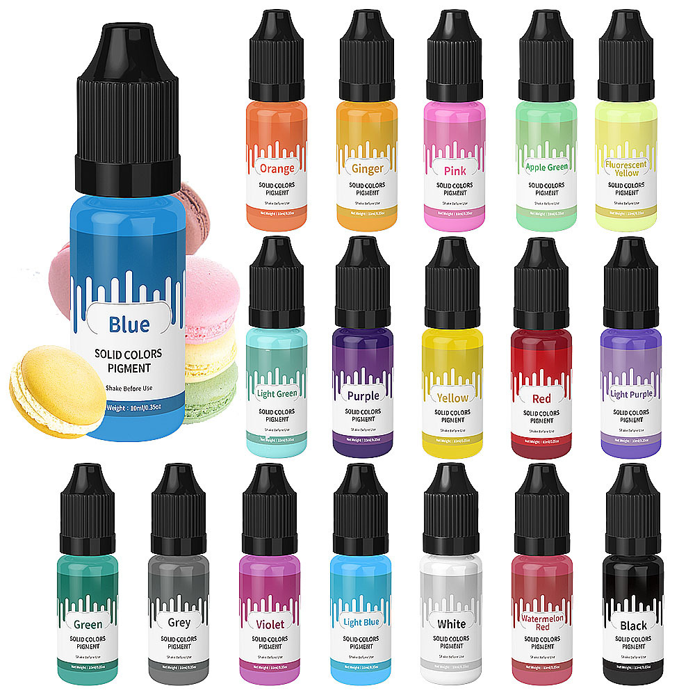 Macaron couleur Pastel solide, - Resin Dye Opaque avis et prix
