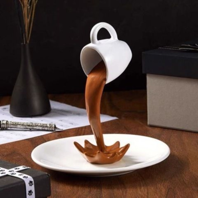 Sculpture d'art 3D en forme de - Resin Art Pouring avis et prix