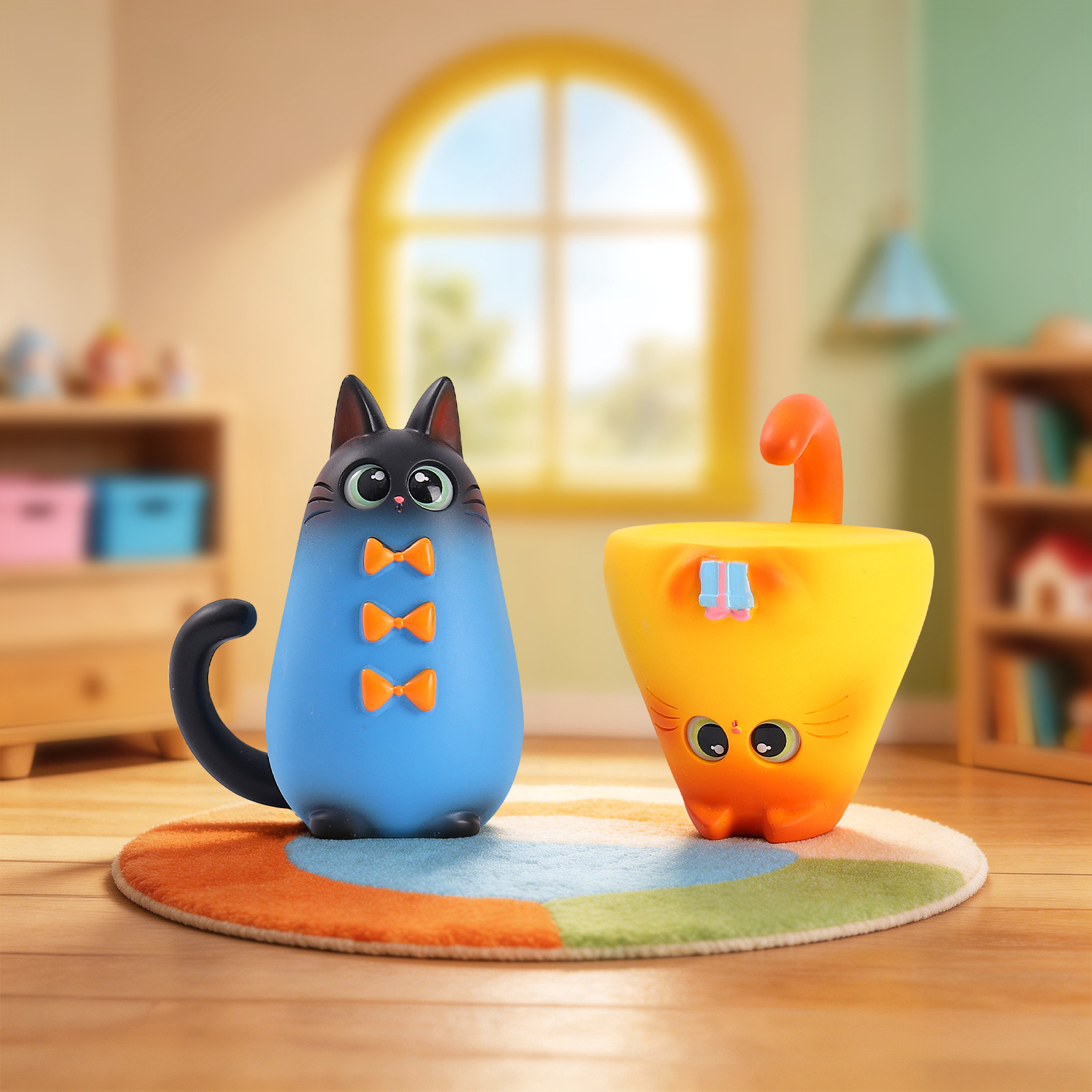 Figurine de chat en résine pou - Resin Art Table avis et prix