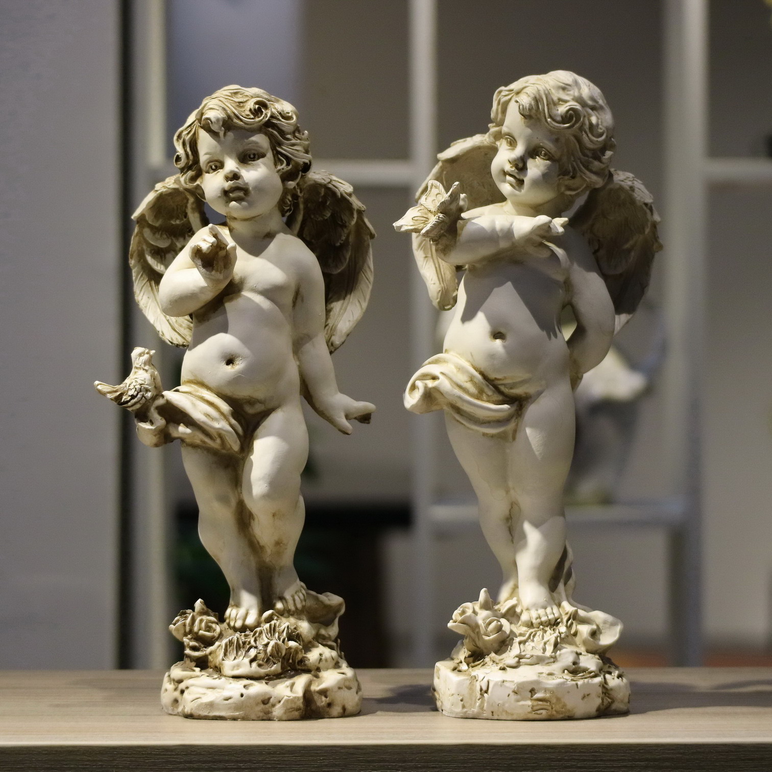 Figurine d'ange rétro en résin - Resin Art For Wedding Gift avis et prix