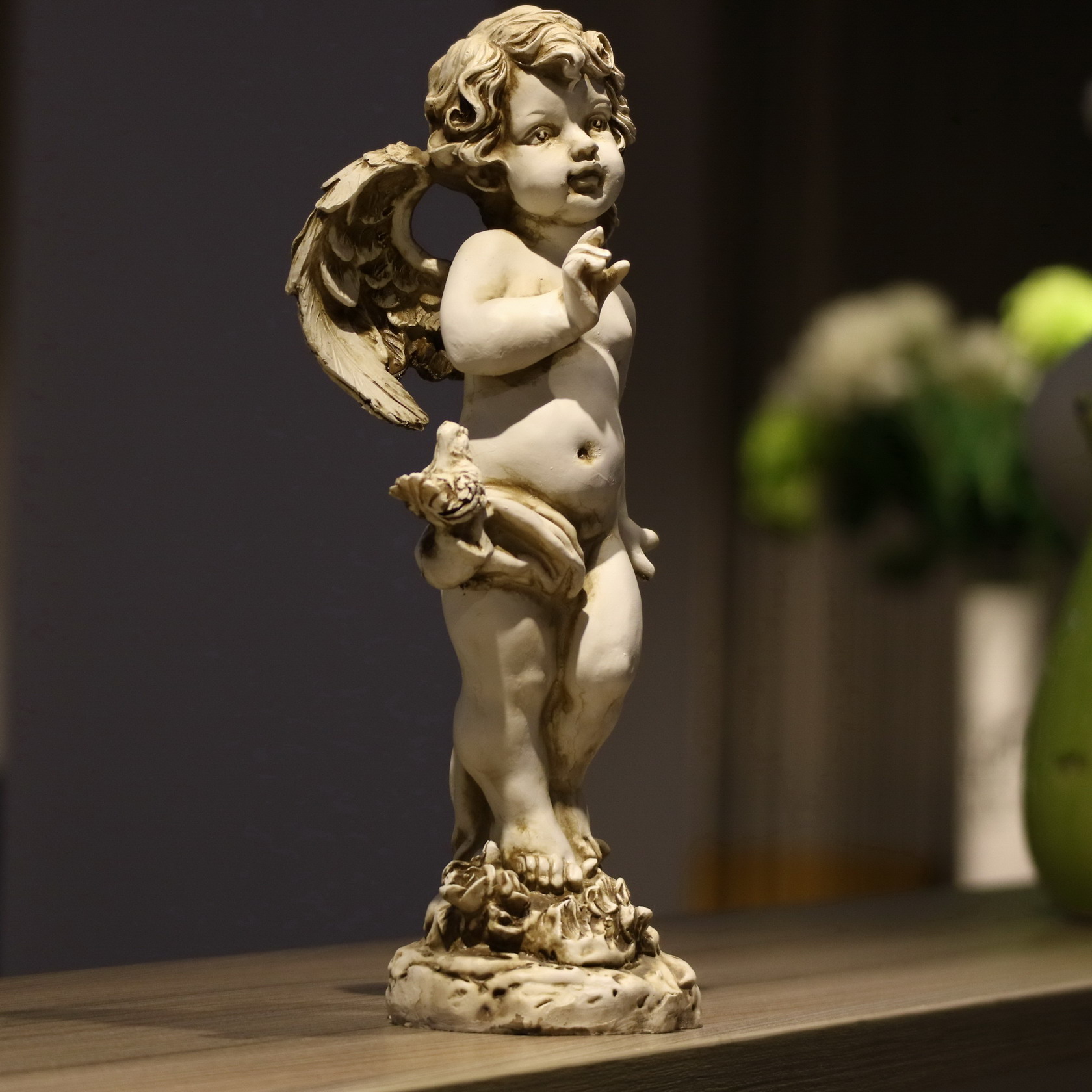 Figurine d'ange rétro en résin - Resin Art For Wedding Gift avis et prix