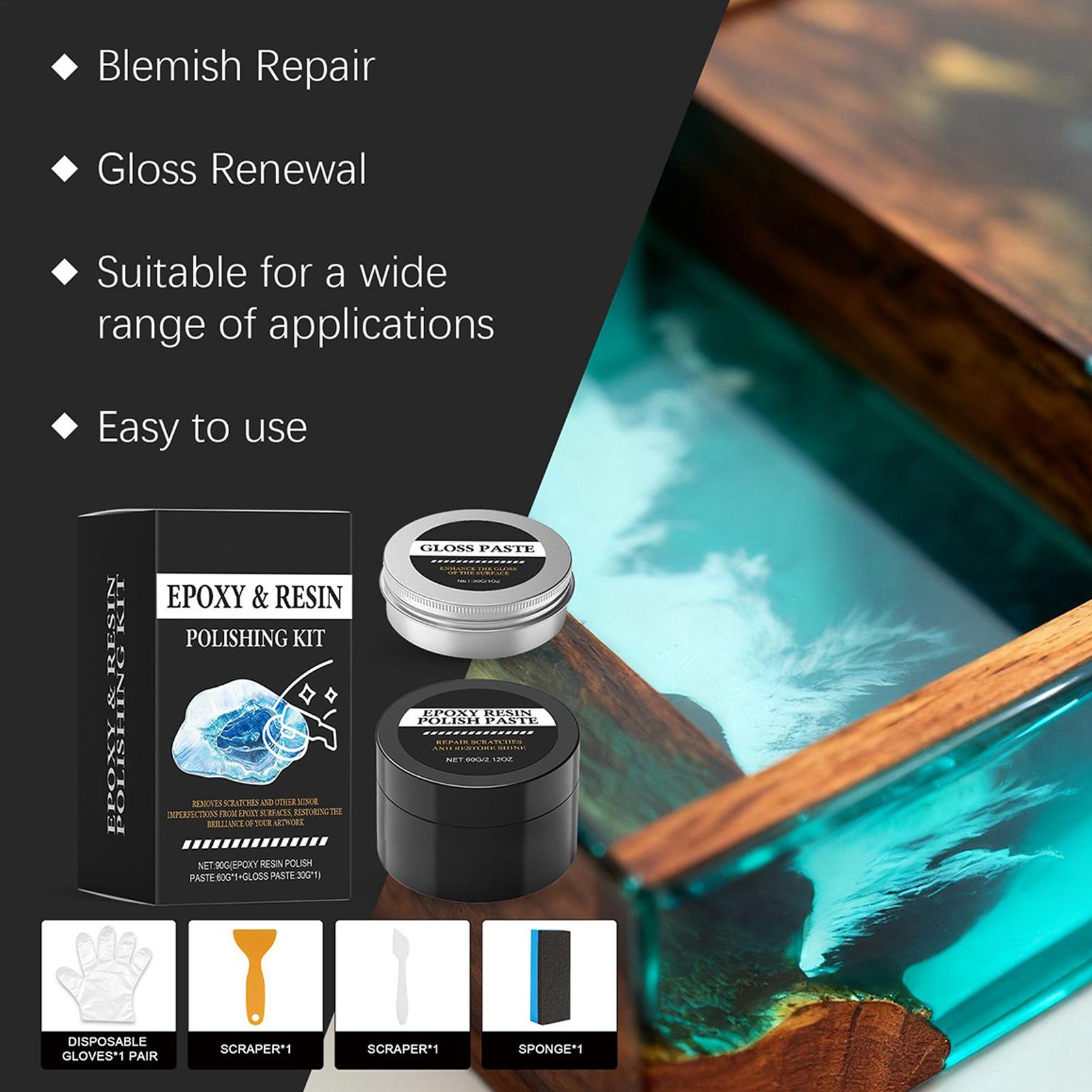 Kit de polissage pour résine é - Resin Art For Beginners avis et prix