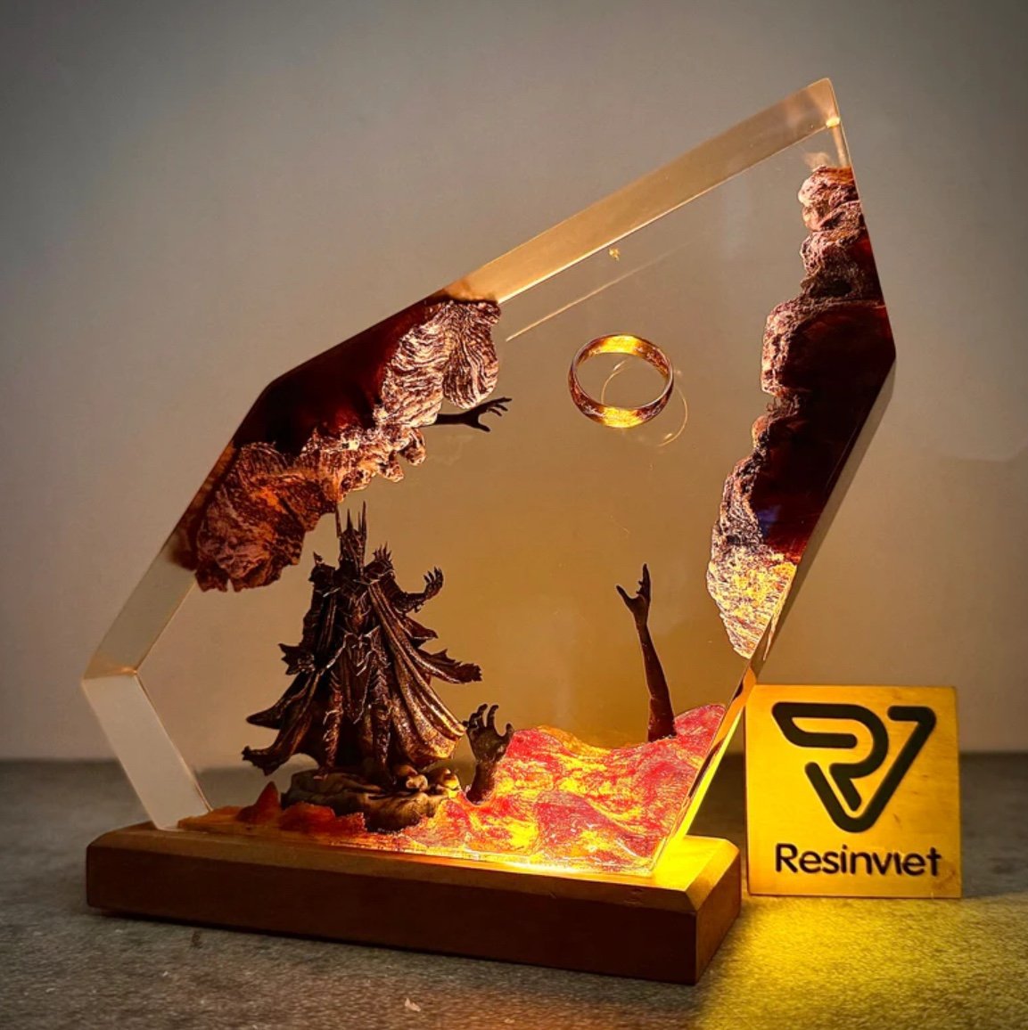 Nouvelle Lampe de Table en Rés - Resin Art Table avis et prix