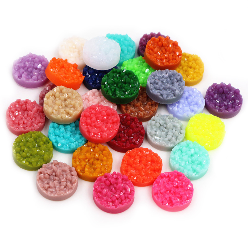40 pièces résine Druzy Cabocho - Resin Art Notes avis et prix