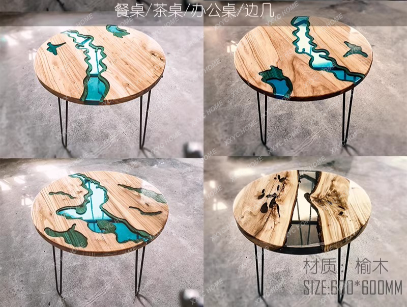 Table à manger artistique créa - Resin Art Table avis et prix