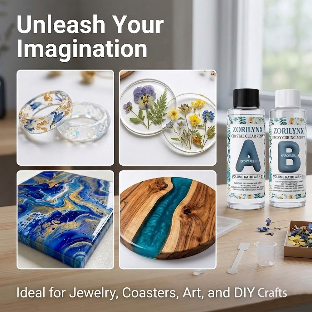 Kit de Résine Époxy Transparen - Resin Art Pouring avis et prix