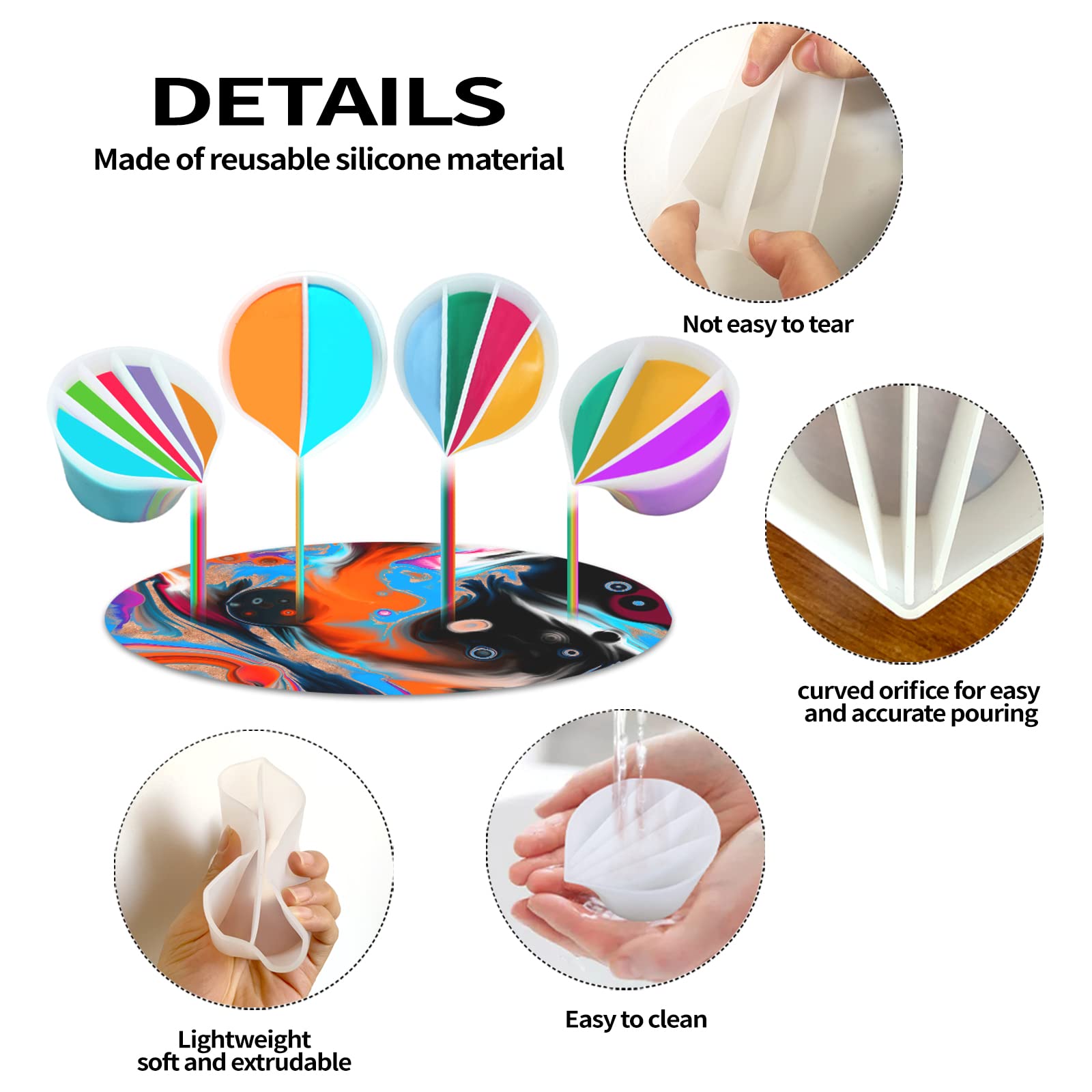Tasse fendue pour verser la pe - Resin Art Pouring avis et prix