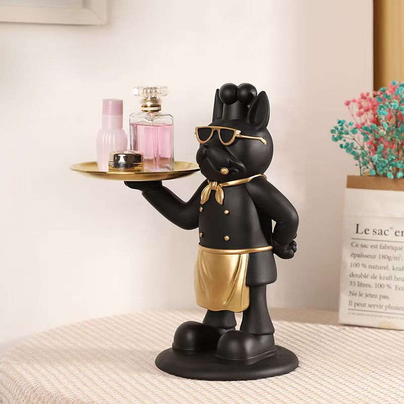 Plateau de Statue de Chef de P - Resin Art Table avis et prix