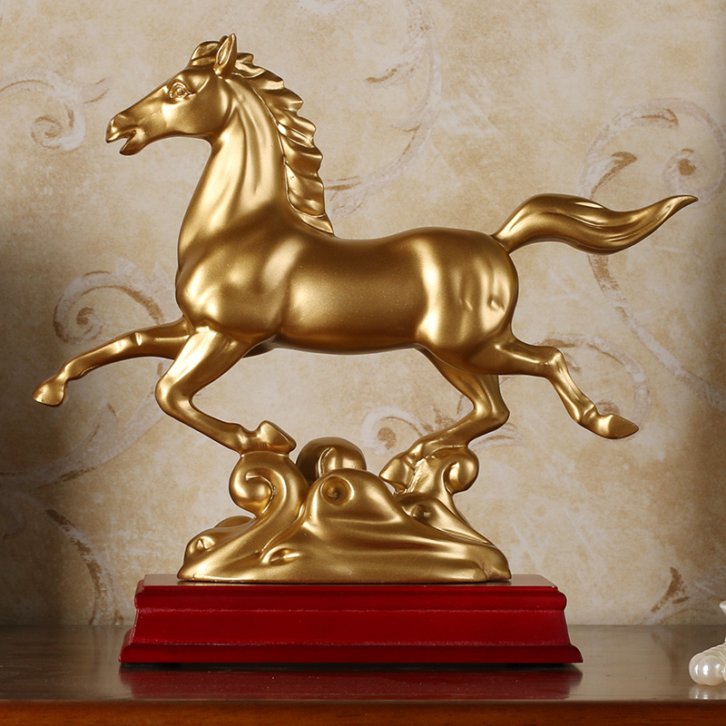 Statue d'art en forme de cheva - Resin Art Business avis et prix