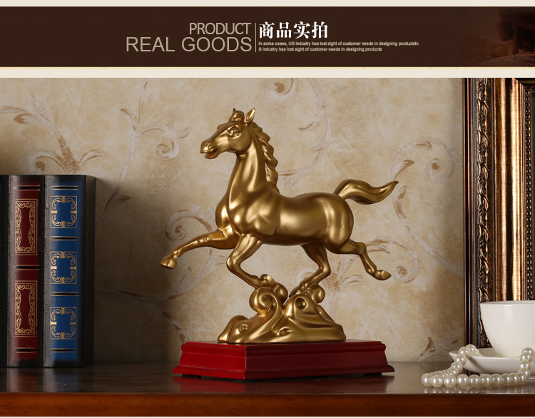 Statue d'art en forme de cheva - Resin Art Business avis et prix