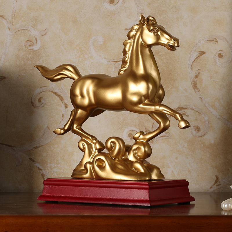Statue d'art en forme de cheva - Resin Art Business avis et prix