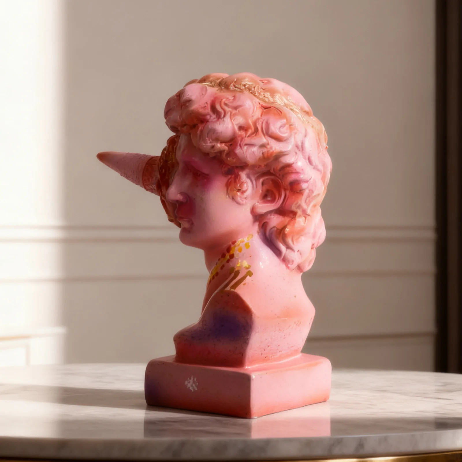 Statue de David Graffiti : Scu - Resin Art Ideas avis et prix