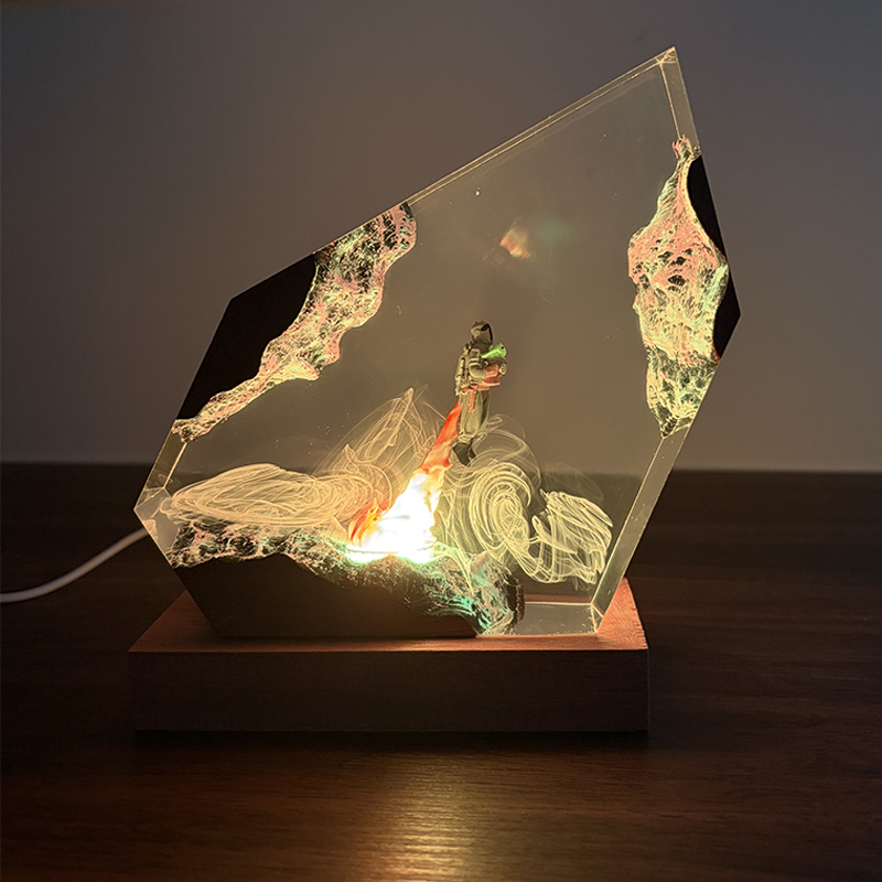 Lampe de Table en Résine Organ - Resin Art Table avis et prix