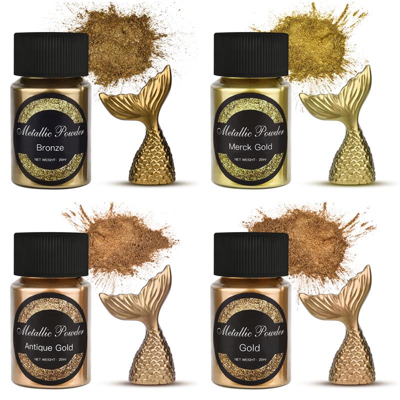 20 Ml miroitant métallique or  - Resin Dye Opaque avis et prix